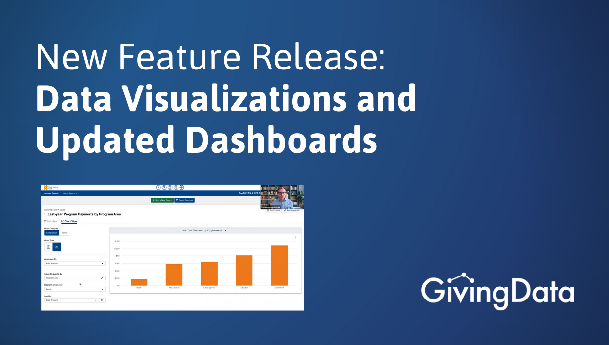 GivingData Introduces Chart View For Enhanced Data Visualization