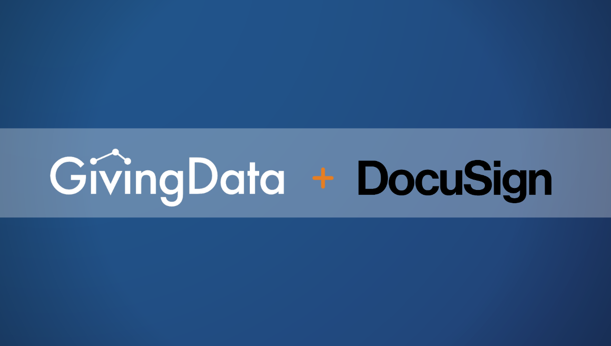 GivingData Expands Partnership with DocuSign to Strengthen E-Signature Integration