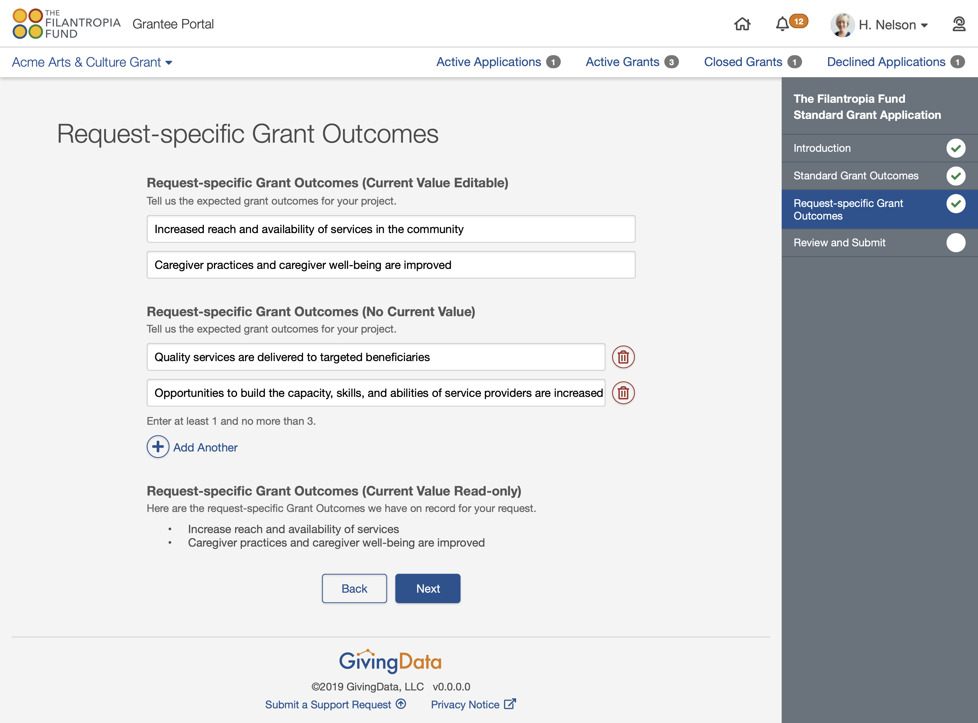 GivingData