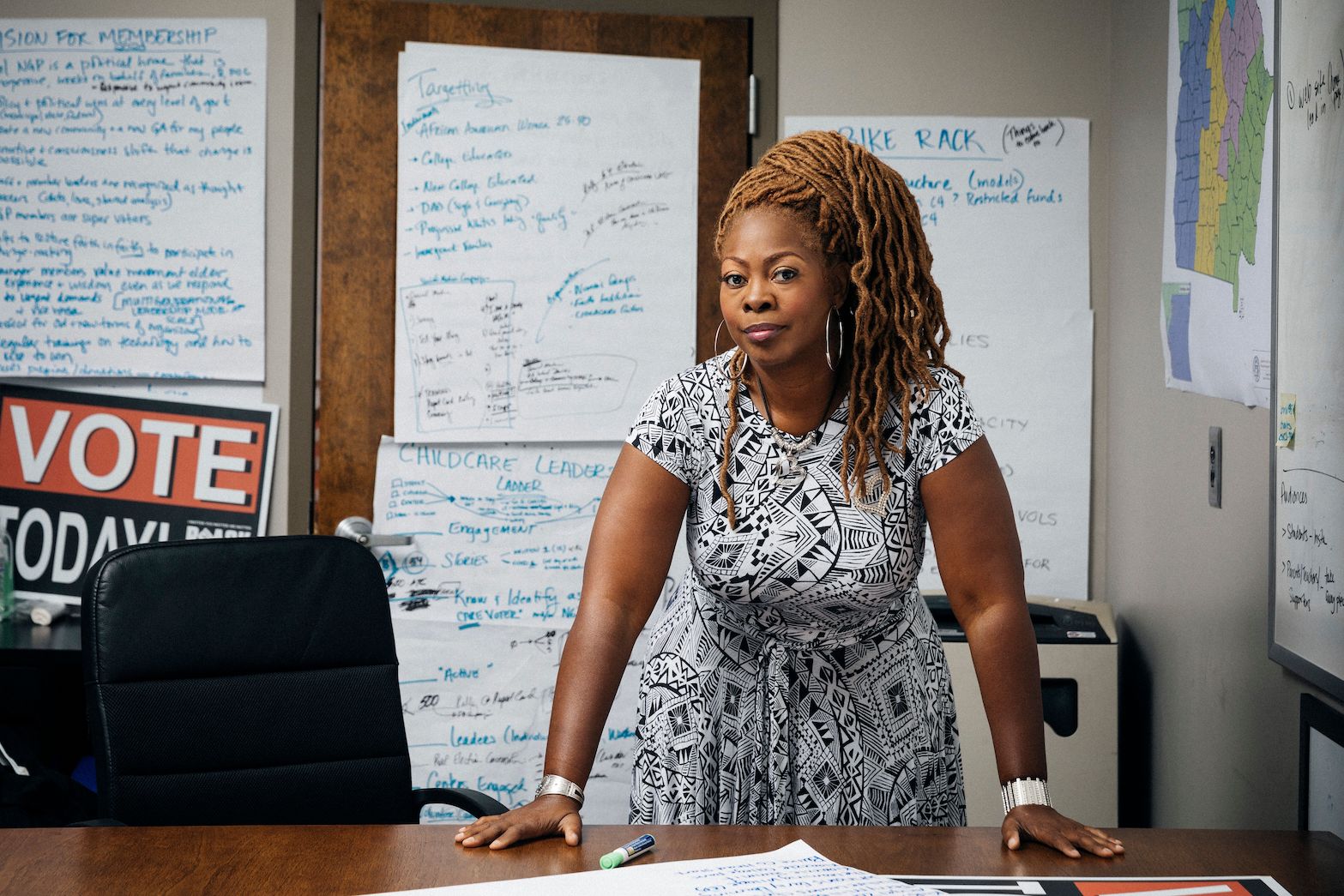 LaTosha Brown, co-founder of Black Voters Matter Fund.