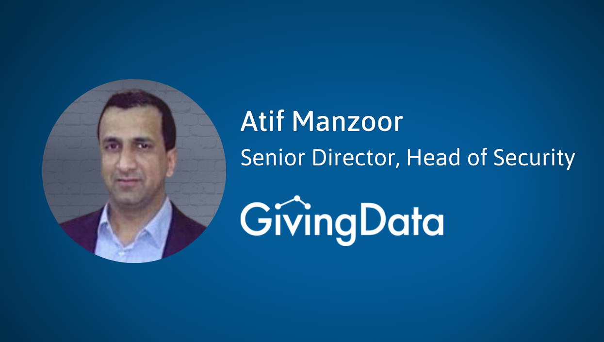 GivingData Announces New Senior Director, Head of Security